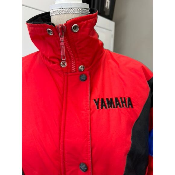 "YAMAHA", Vintage, Womens Sportswear, Racing, Snowmobile, Jacket, Size L, - Picture 6 of 10
